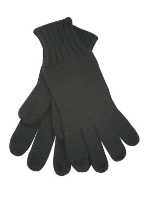 Strickhandschuhe Schwarz